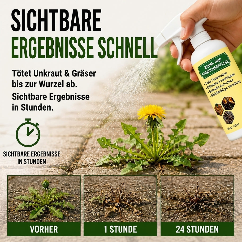🎁 Nur noch 5 Flaschen des schnell wirkenden, natürlichen Sprays gegen Unkraut und Gras verfügbar! Sichern Sie sich heute 30 % Rabatt und entfernen Sie hartnäckiges Unkraut ganz einfach – ohne aggressive Chemikalien. 🌱
