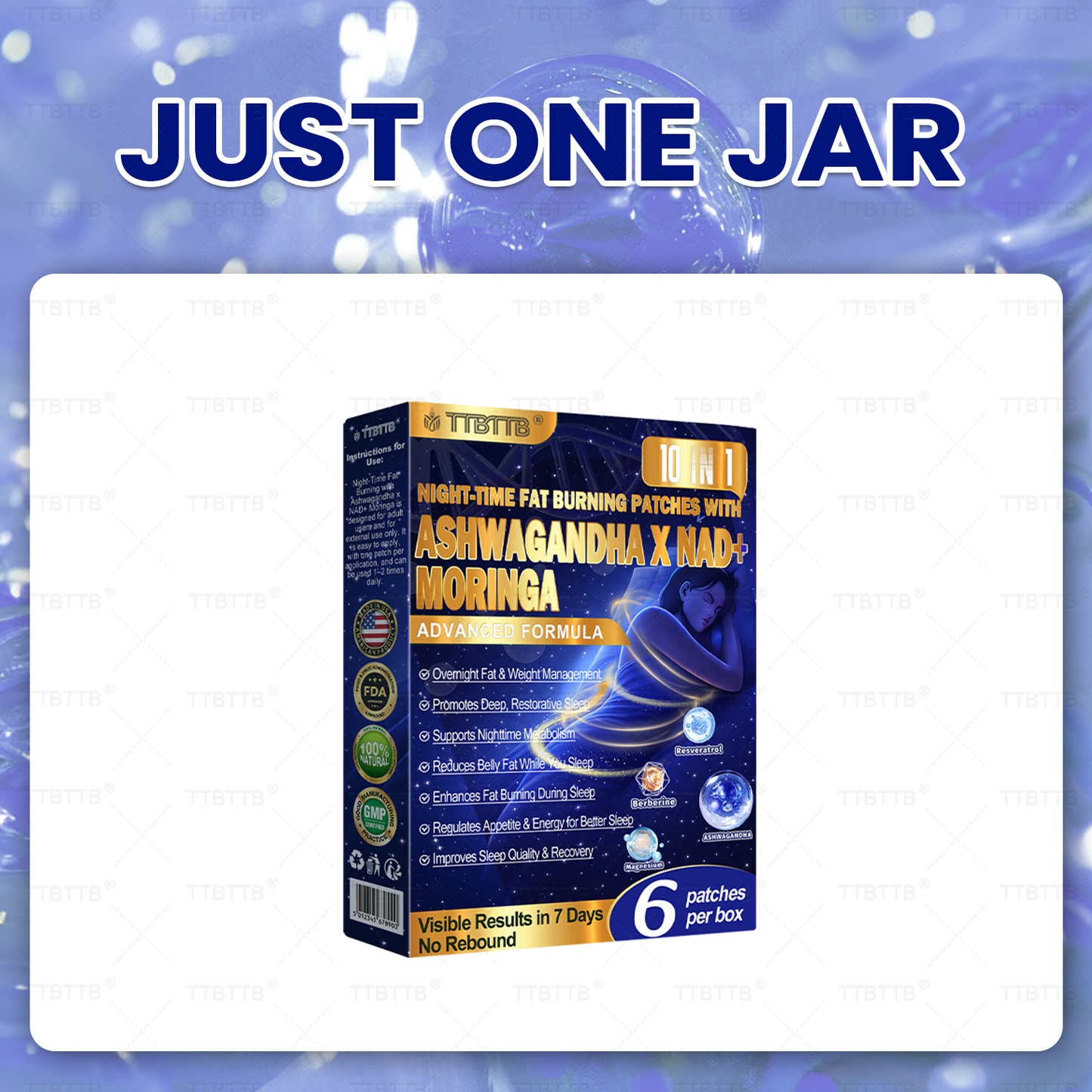 🇬🇧 IOWOL ® NIGHT-TIME FAT BURNING PATCHES! ZERO PILLS & ZERO WASTE & ZERO STRUGGLE & 100% RESULTS.