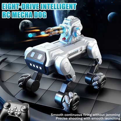 2026 New Intelligent Mechanical Dog With Gesture Induction Can Walk And Sing Dog Spray Control Electric Pet Dog Toys Kids Gifts
