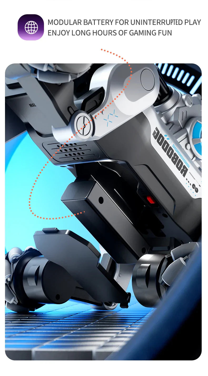 2026 New Intelligent Mechanical Dog With Gesture Induction Can Walk And Sing Dog Spray Control Electric Pet Dog Toys Kids Gifts